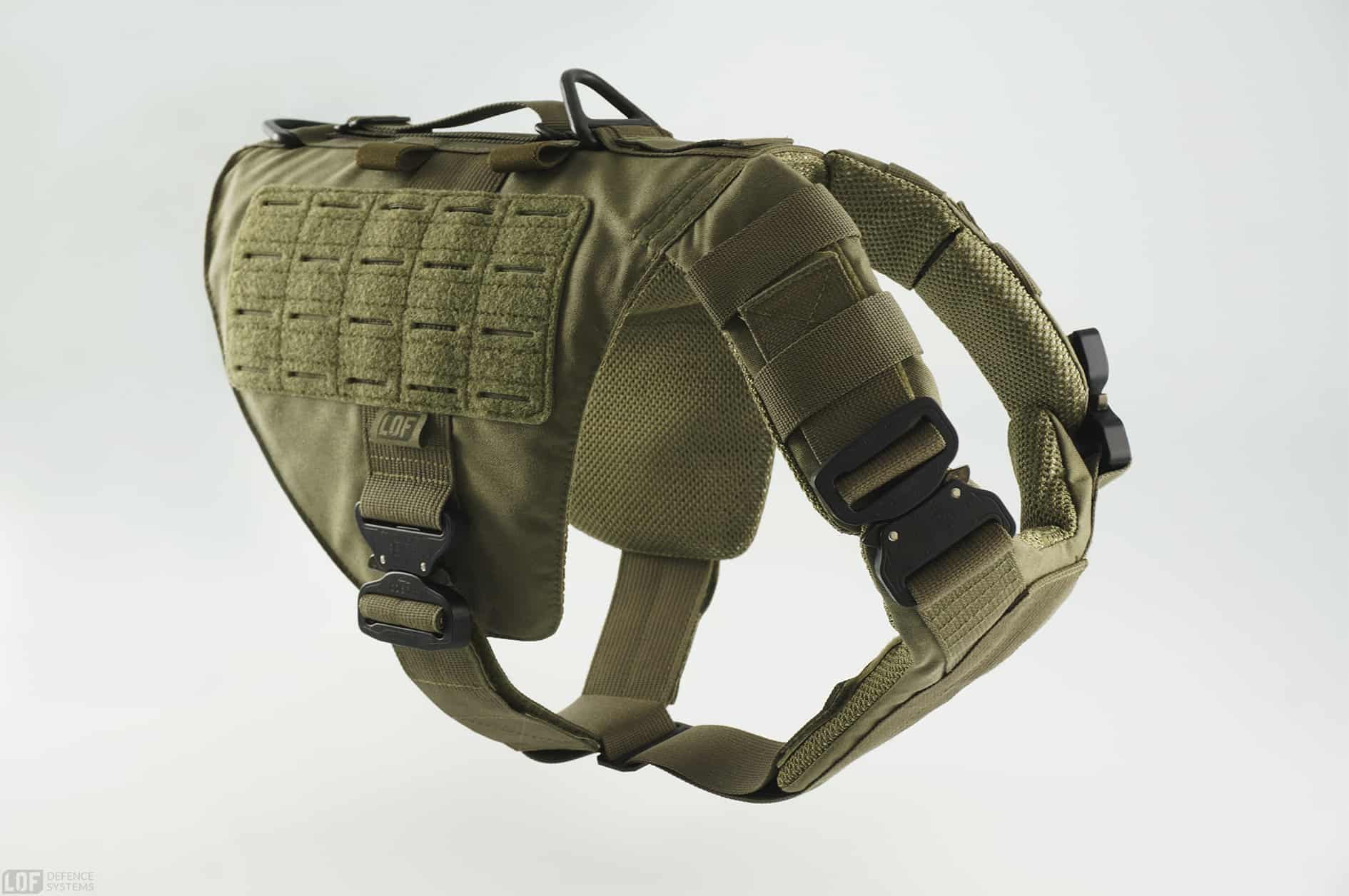 Tactical Armoured K9 Vest Lightweight and Mobile